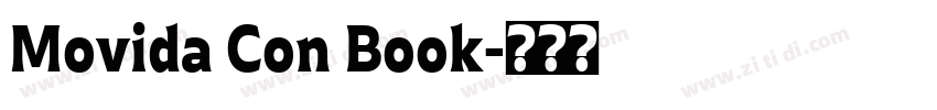 Movida Con Book字体转换